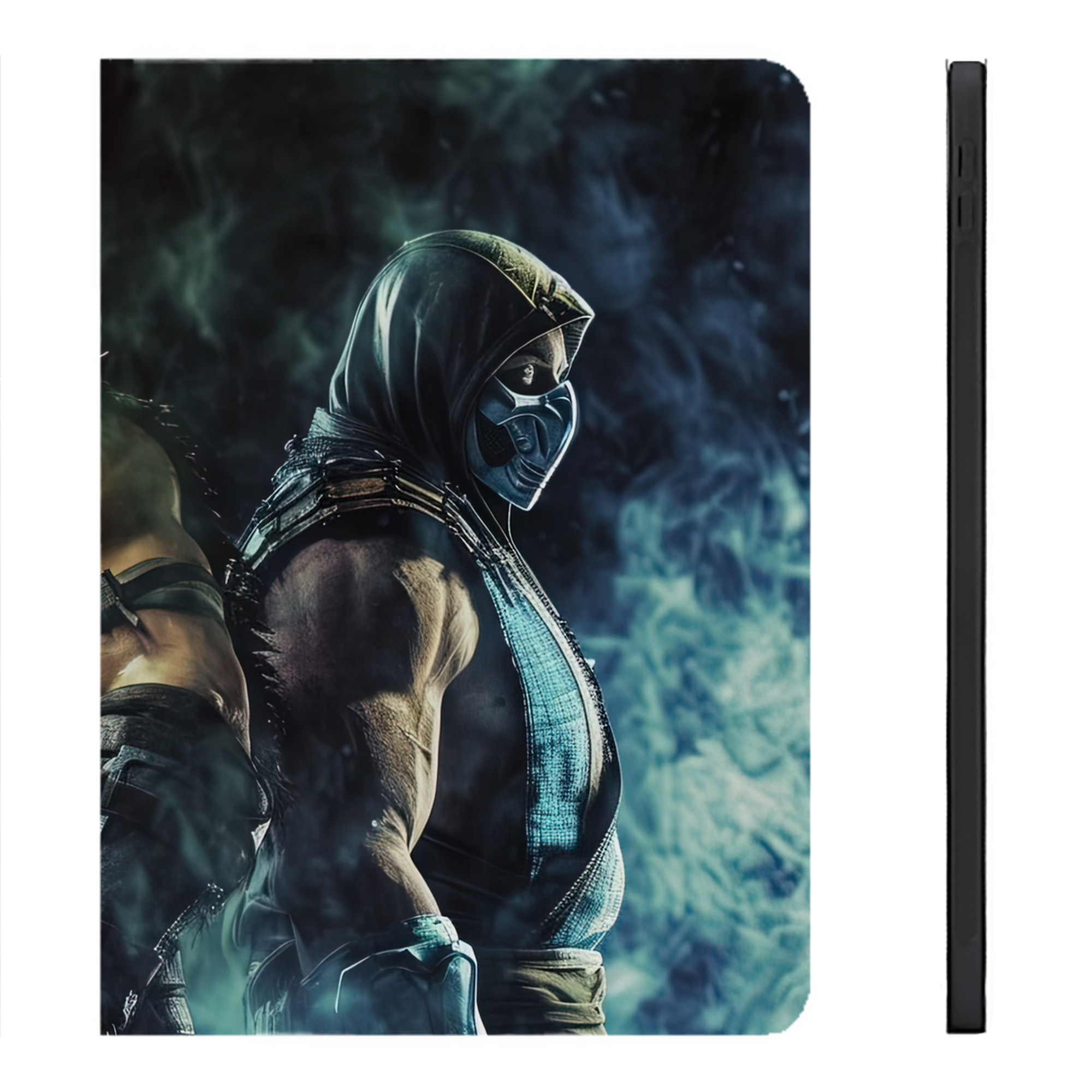 （画像用） Deadpool デッドプール IPadケース ペンホルダー付き ブックスタイルデザイン